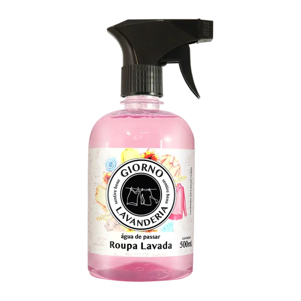 Água de Passar Giorno Lavanderia Roupa Lavada 500ml