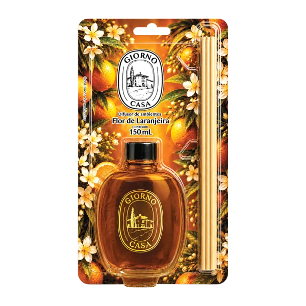 Difusor de Ambientes Giorno Casa Flor de Laranjeira 150ml