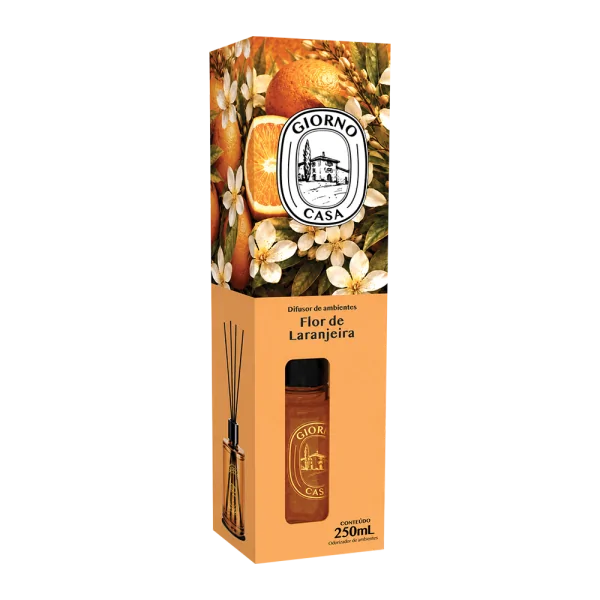 Difusor de Ambientes Giorno Casa Flor de Laranjeira 250ml