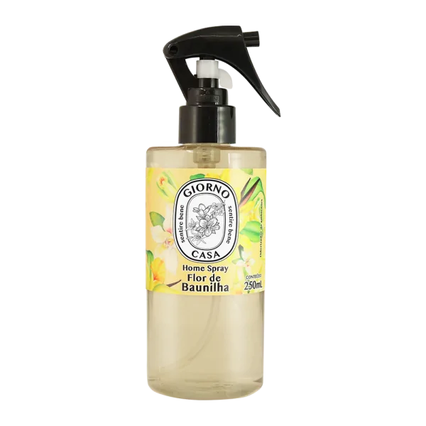 Home Spray Aromatizador Giorno Casa Flor de Baunilha 250ml