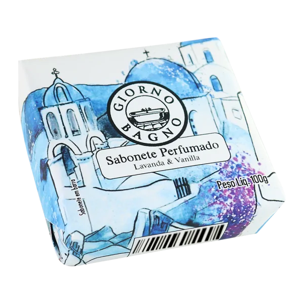 Sabonete Giorno Bagno Mediterrâneo Lavanda e Vanilla 100g