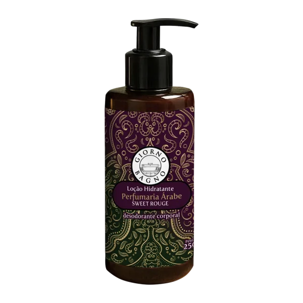 Loção Hidratante Giorno Bagno Sweet Rouge 250ml