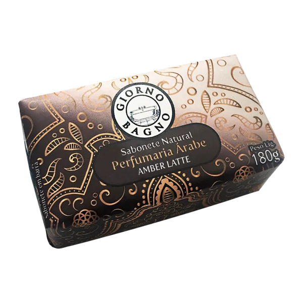 Sabonete em Barra Giorno Bagno Amber Latte 180g