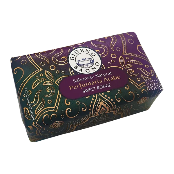 Sabonete em Barra Giorno Bagno Sweet Rouge 180g