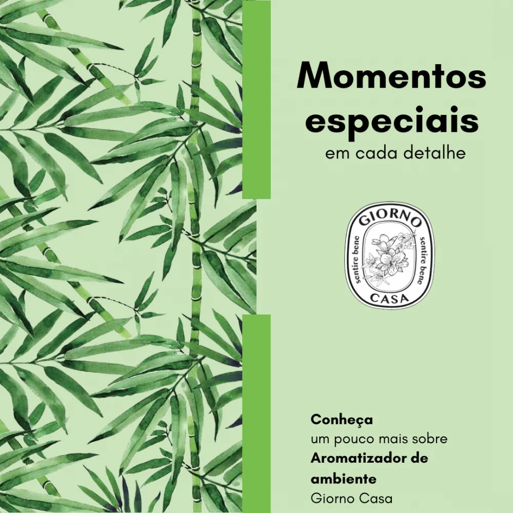 Home Spray Aromatizador Giorno Casa Bamboo 250ml