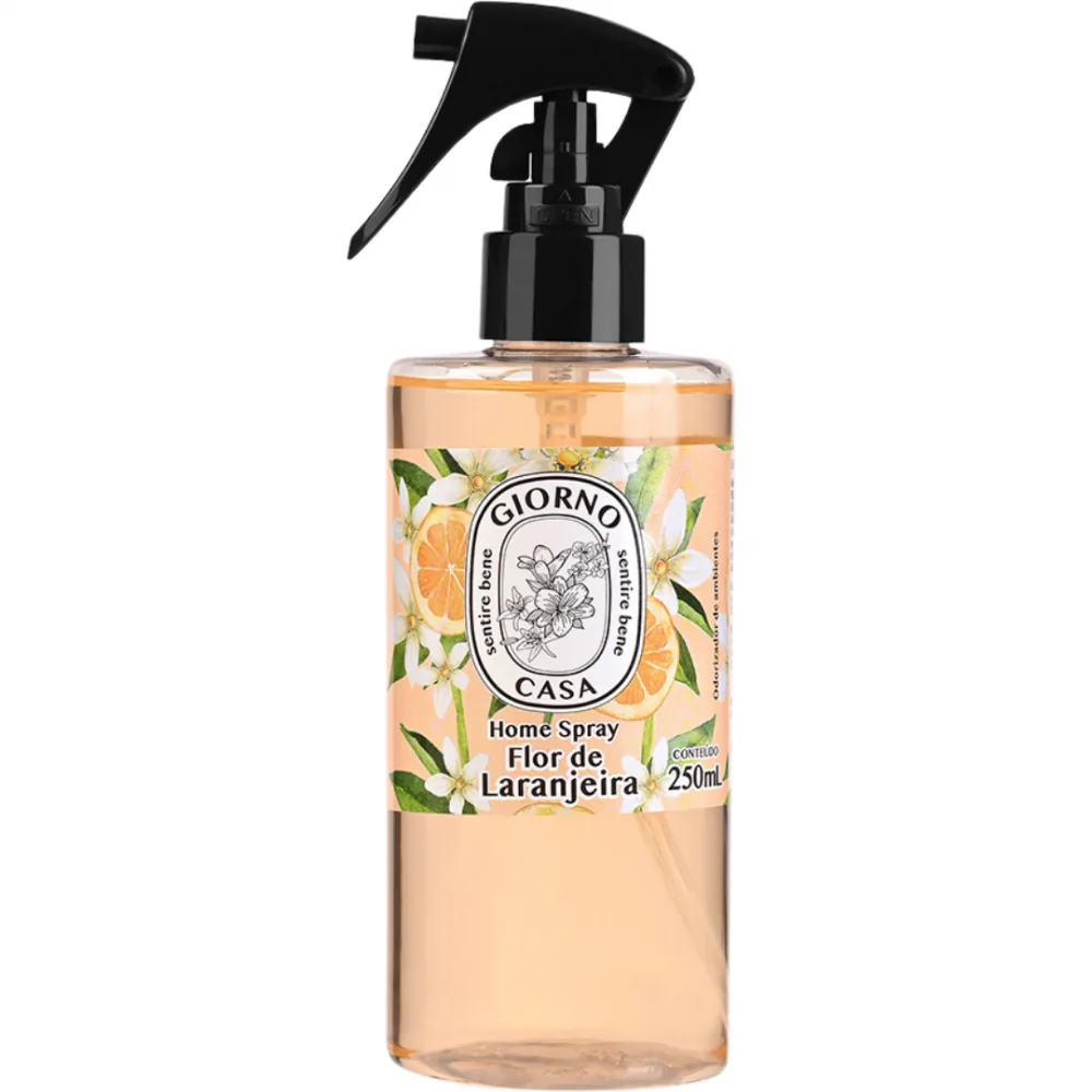 Home Spray Aromatizador Giorno Casa Flor de Laranjeira 250ml