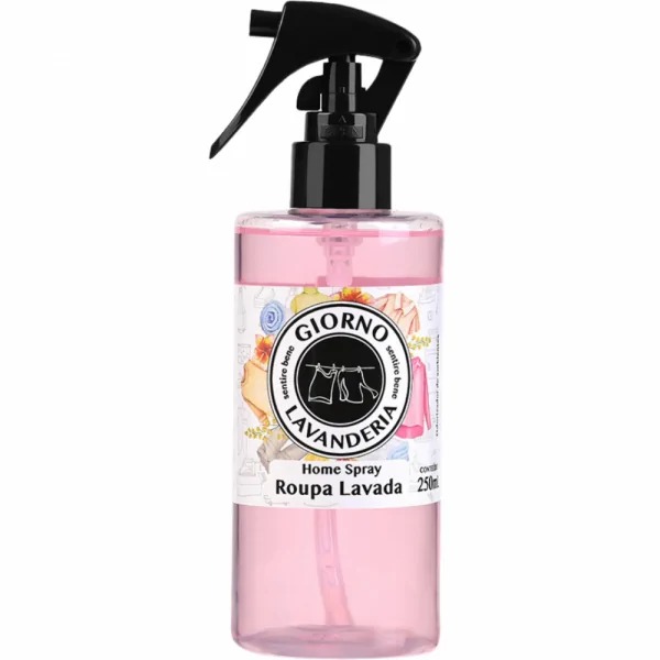 Home Spray Aromatizador Giorno Lavanderia Roupa Lavada 250ml