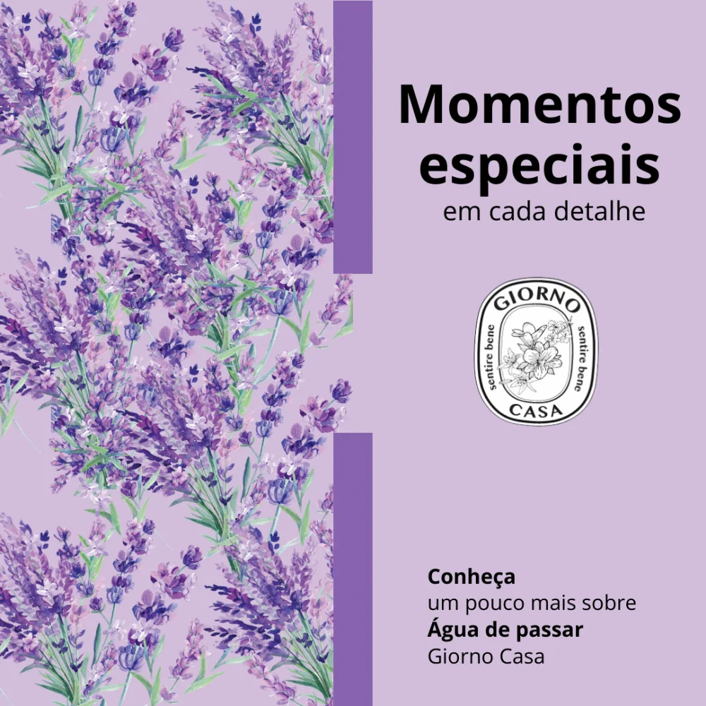Água de Passar Giorno Casa Lavanda 500ml