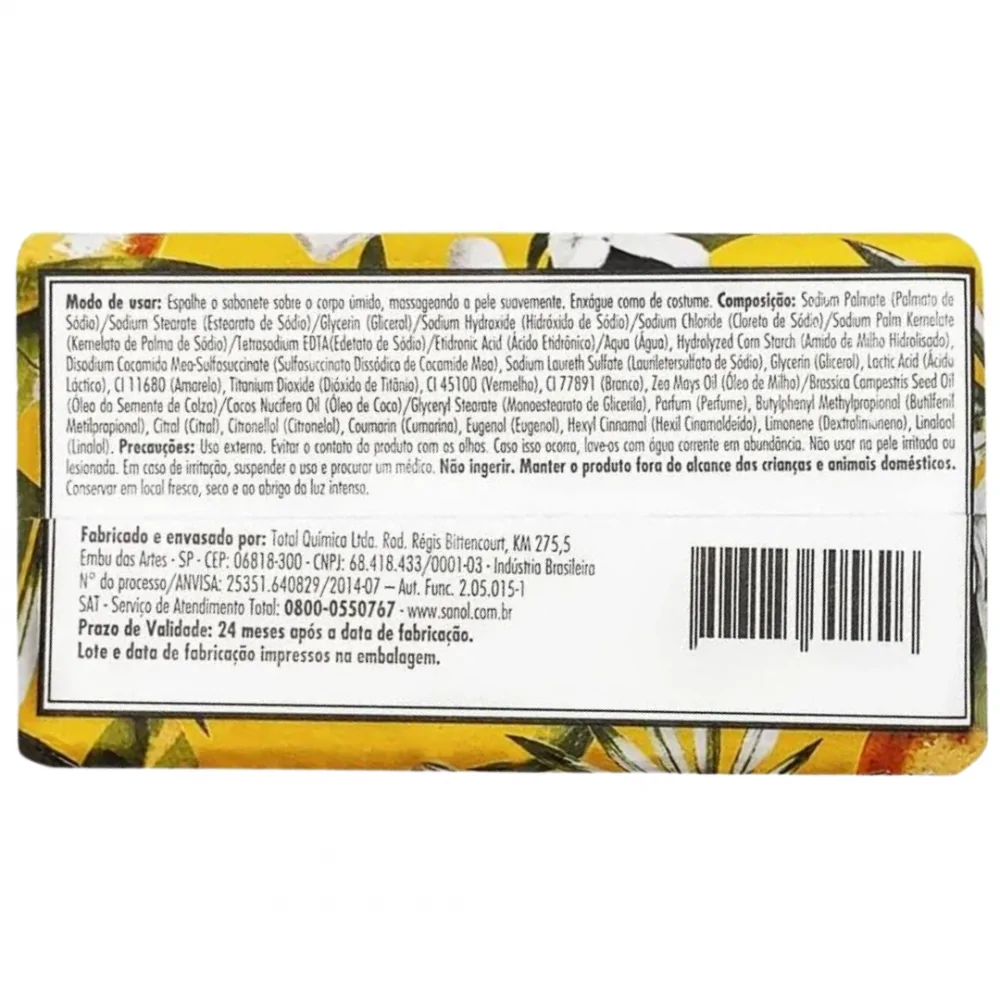 Sabonete Giorno Bagno Flor de Laranjeira e Vetiver 180g
