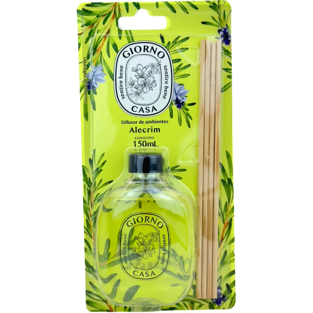 Difusor de Ambientes Giorno Casa Alecrim 150ml