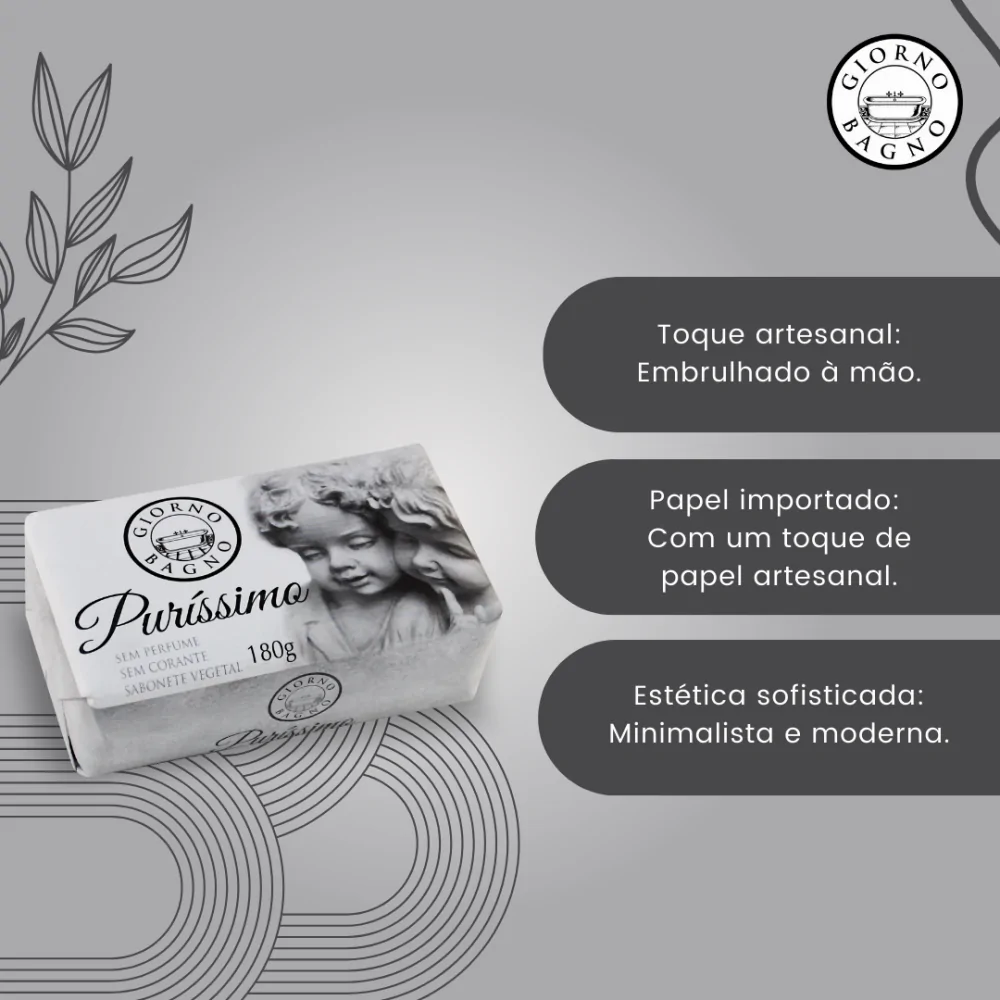 Sabonete Giorno Bagno Puríssimo 180g