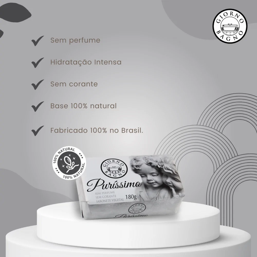 Sabonete Giorno Bagno Puríssimo 180g