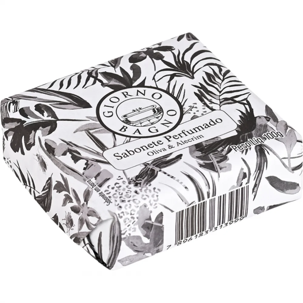 Sabonete Giorno Bagno Mediterrâneo Oliva e Alecrim 100g