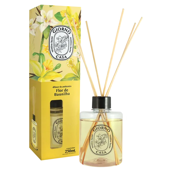 Difusor de Ambientes Giorno Casa Flor de Baunilha 250ml