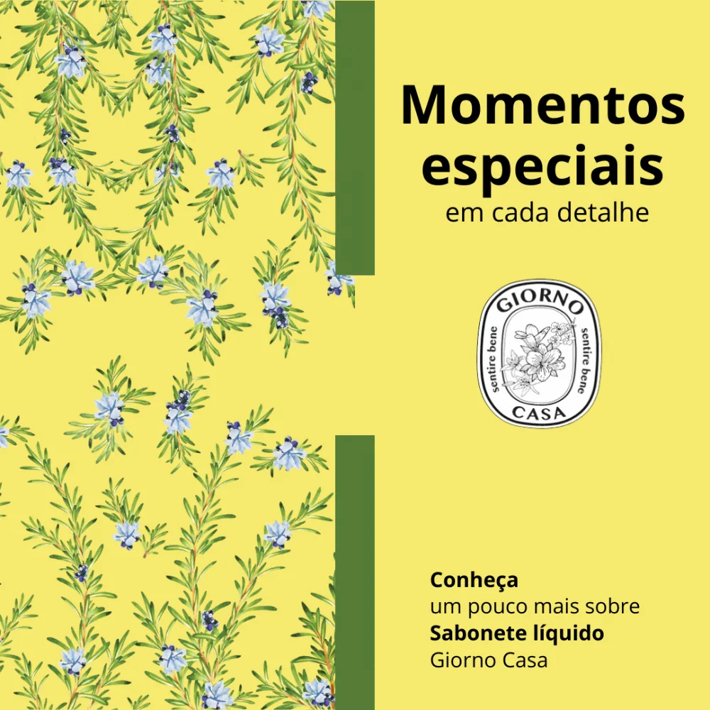 Sabonete Líquido Giorno Casa Alecrim 350ml