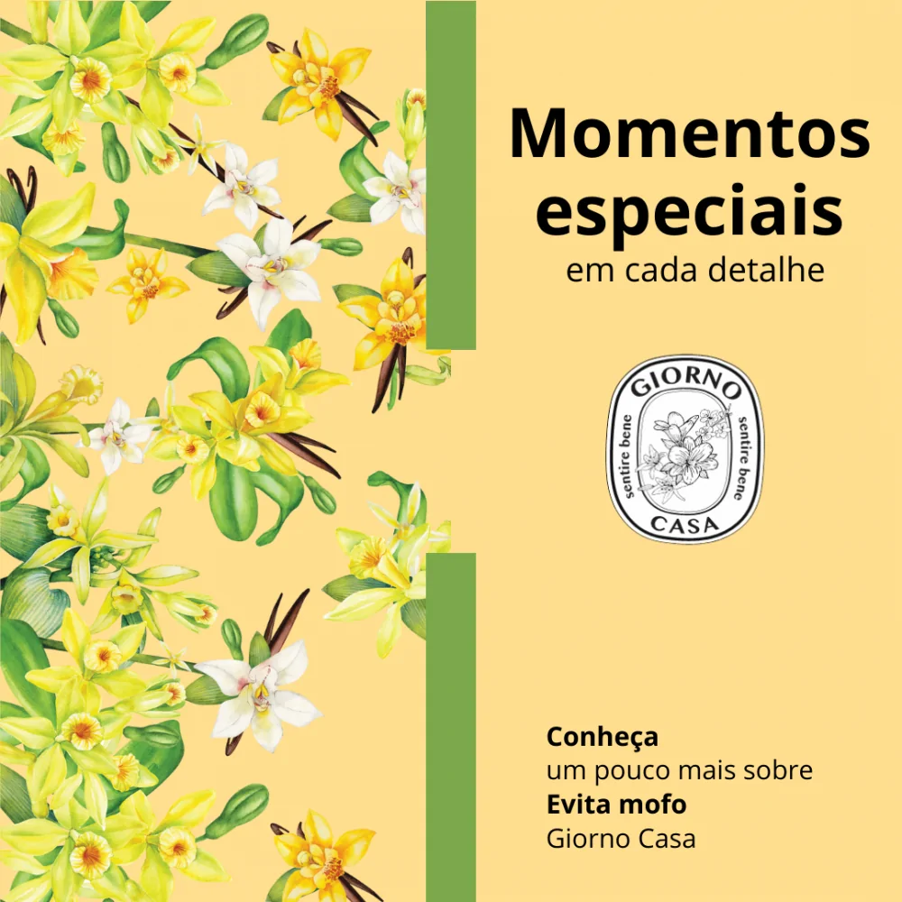 Evita Mofo Giorno Casa Flor de Baunilha 100g