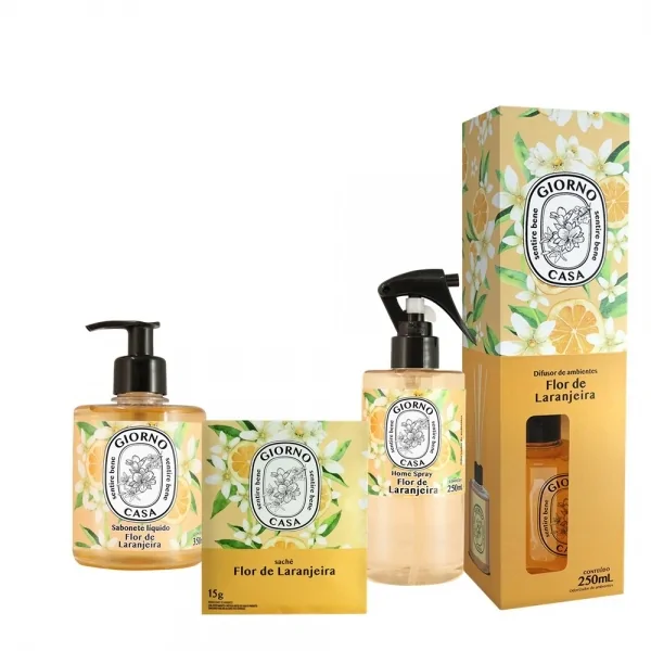 Super Kit Giorno Casa Flor de Laranjeira