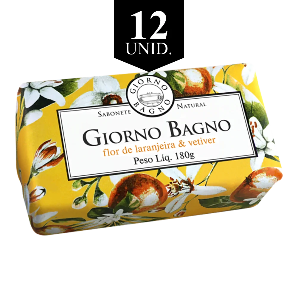 Kit Sabonete Giorno Bagno 12 x 180g