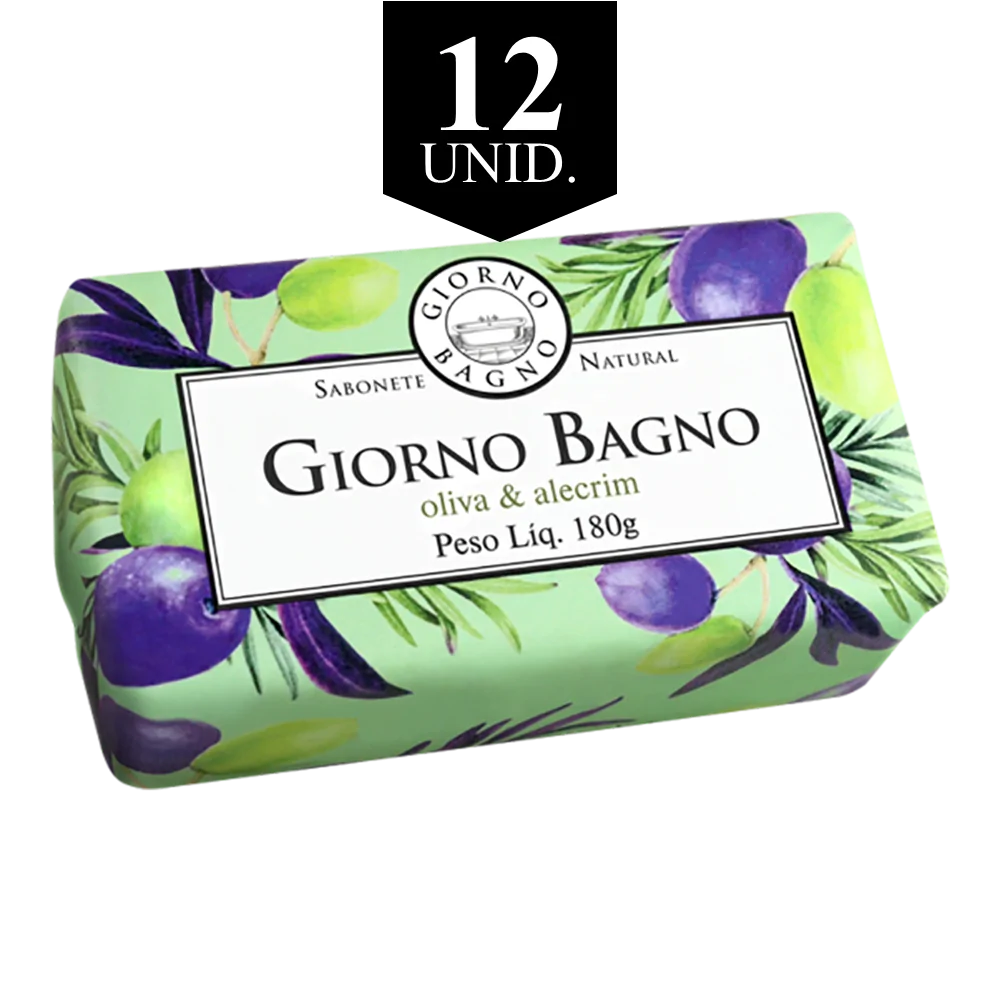 Kit Sabonete Giorno Bagno 12 x 180g