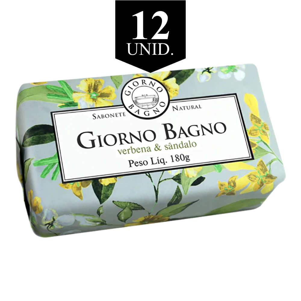 Kit Sabonete Giorno Bagno 12 x 180g