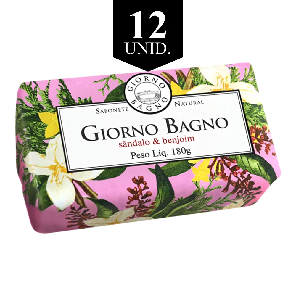 Kit Sabonete Giorno Bagno 12 x 180g