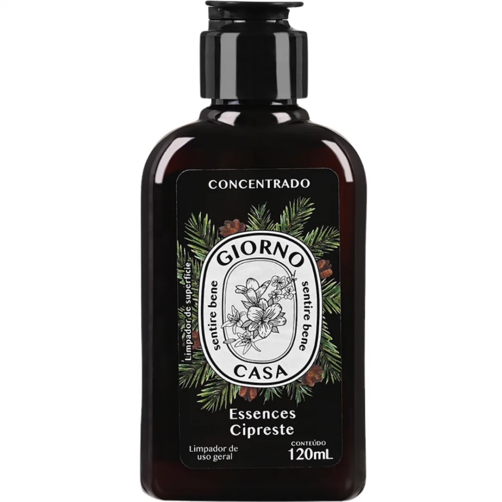 Limpador de Superfícies Concentrado Giorno Essences Cipreste 120ml