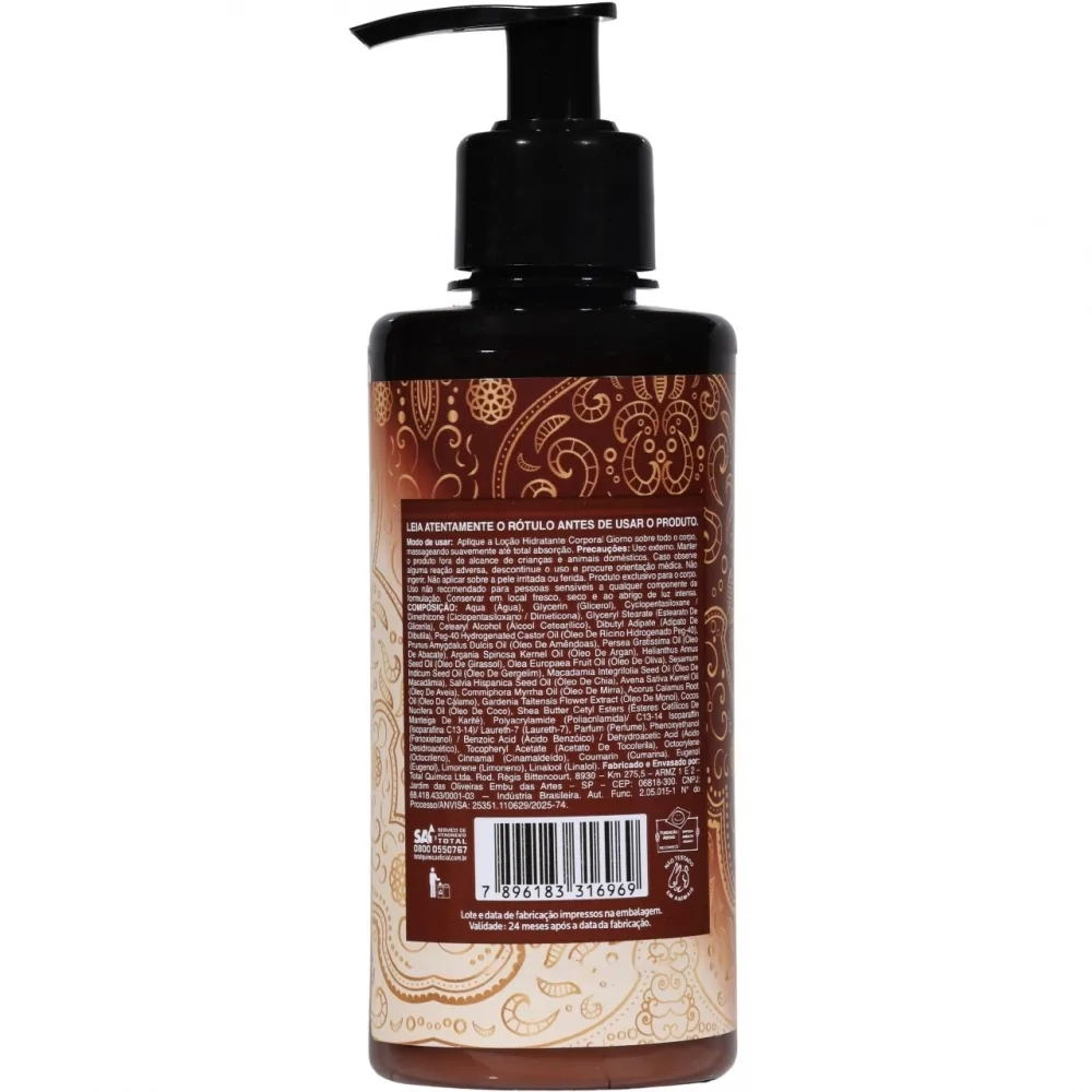 Loção Hidratante Giorno Bagno Amber Latte 250ml