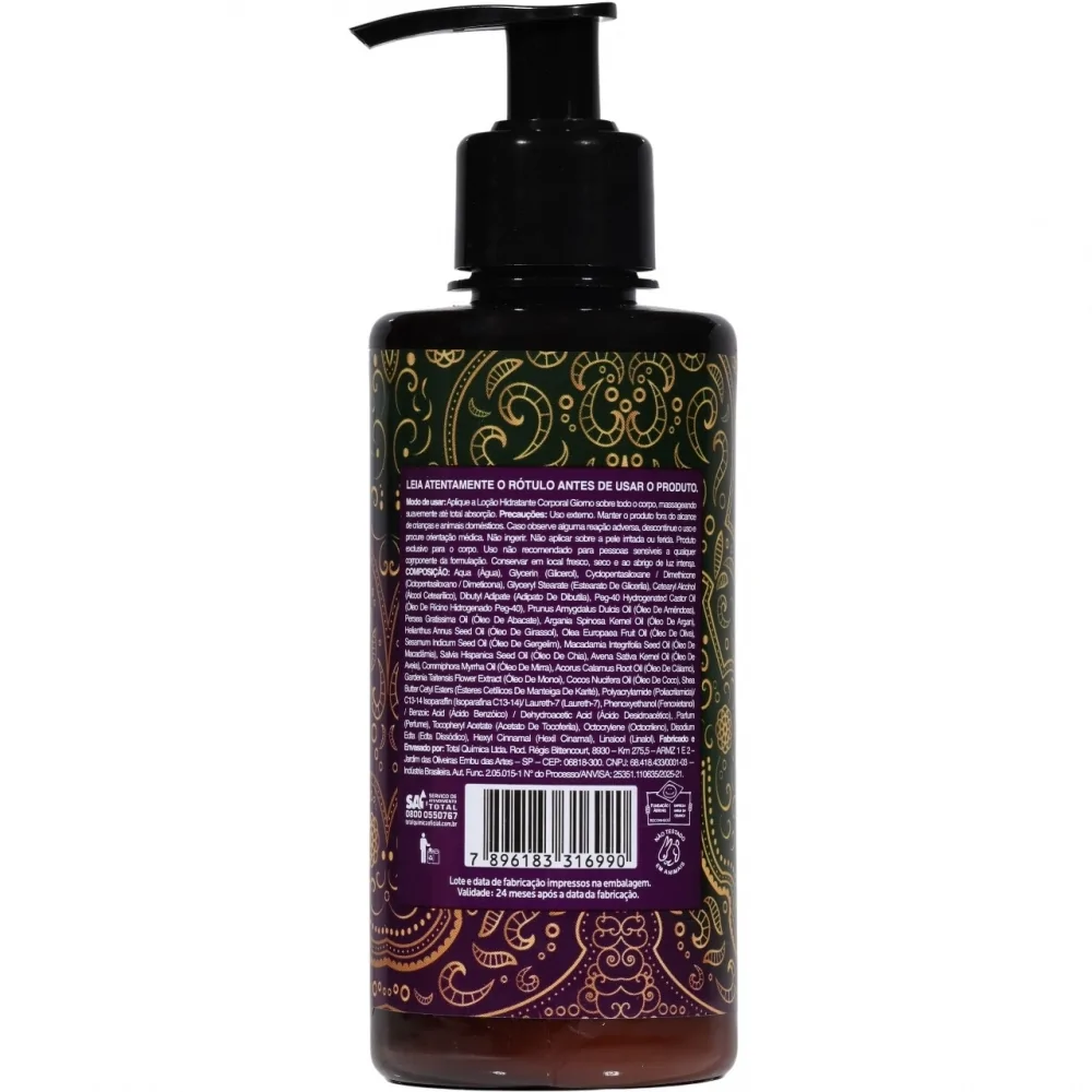 Loção Hidratante Giorno Bagno Sweet Rouge 250ml