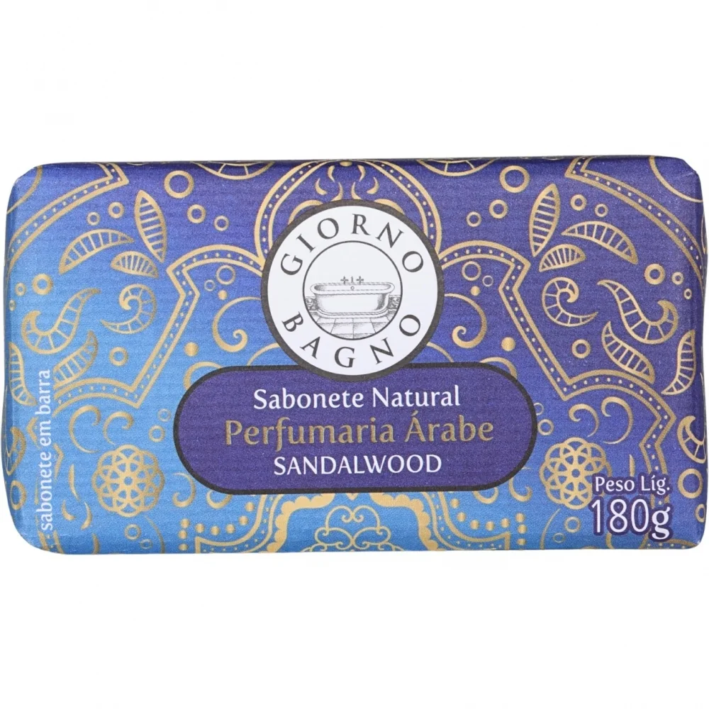 Sabonete em Barra Giorno Bagno Sandalwood 180g