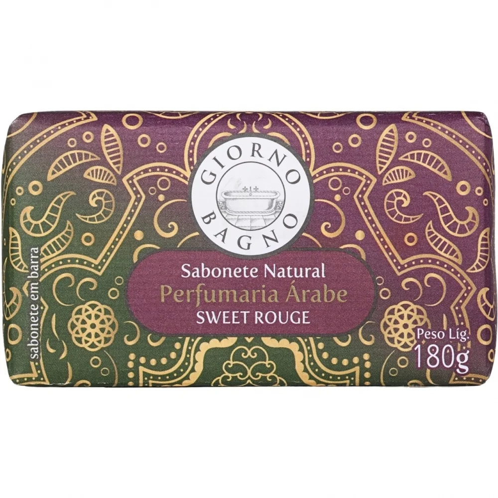 Sabonete em Barra Giorno Bagno Sweet Rouge 180g