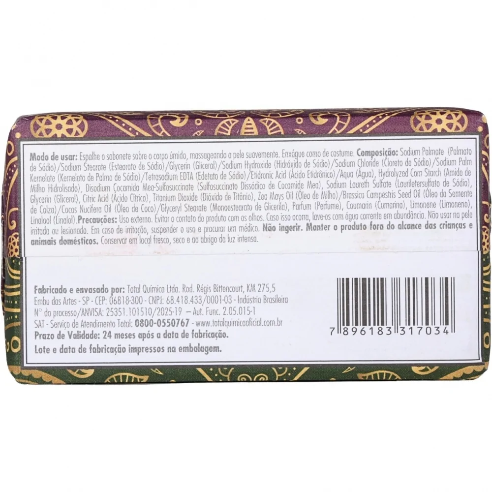 Sabonete em Barra Giorno Bagno Sweet Rouge 180g