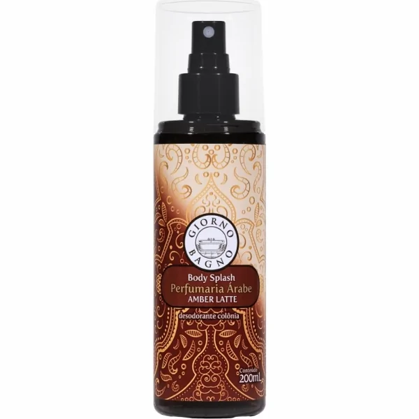 Body Splash Giorno Bagno Amber Latte 200ml