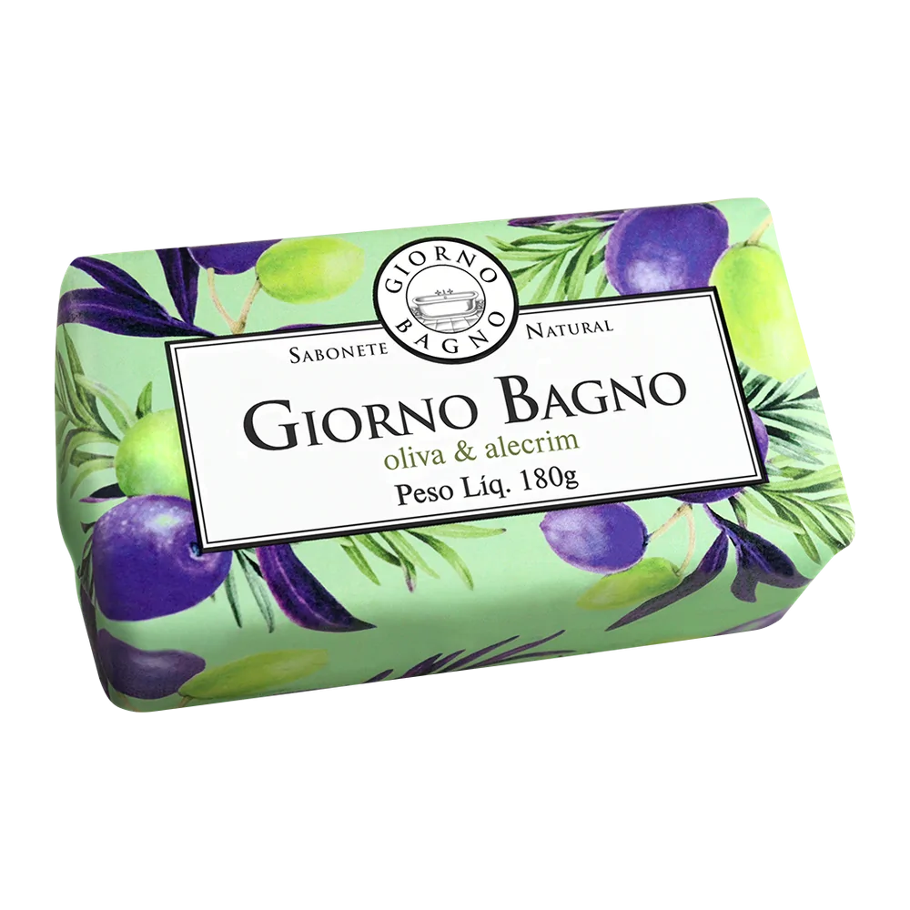 Sabonete Giorno Bagno Oliva e Alecrim 180g