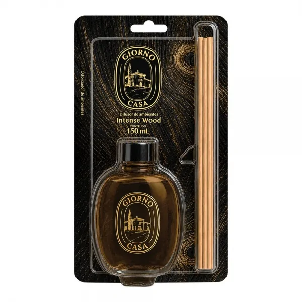 Difusor de Ambientes Giorno Casa Intense Wood 150ml