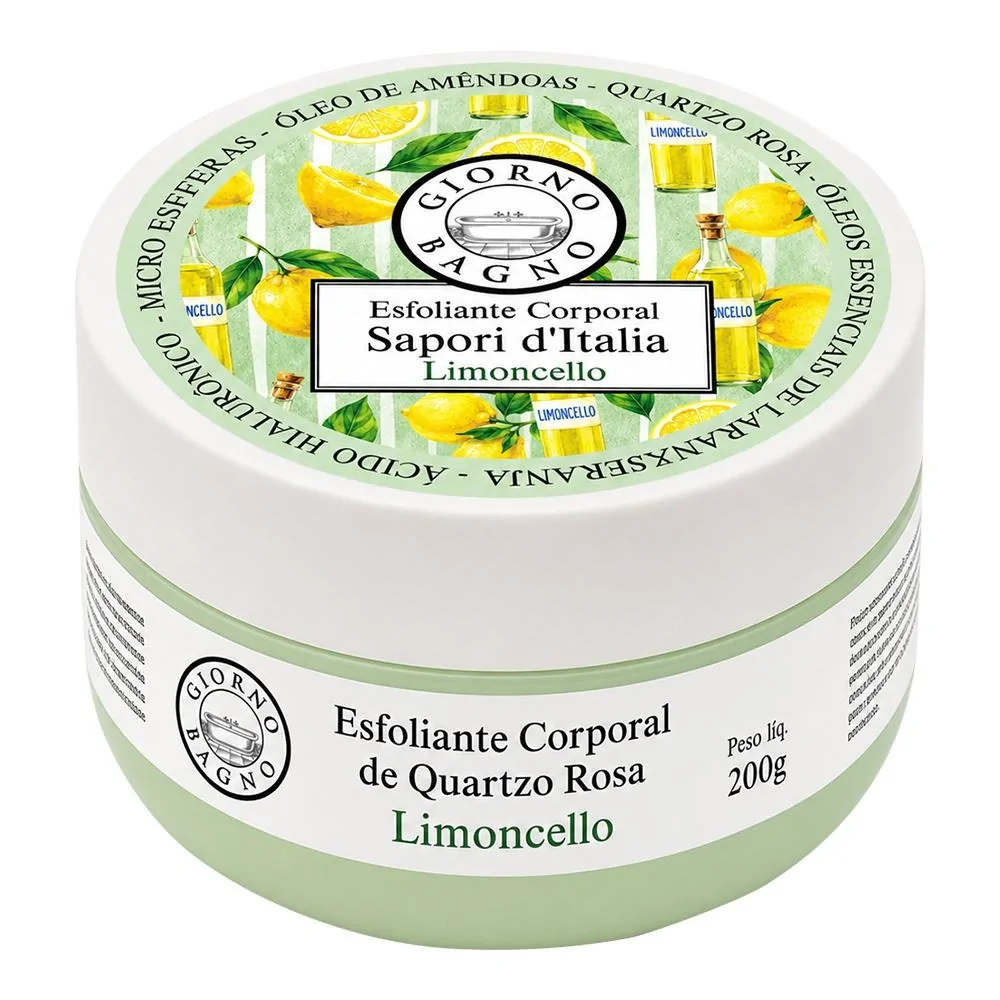 Esfoliante Corporal Giorno Bagno Sapori d'Italia Limoncello 200g