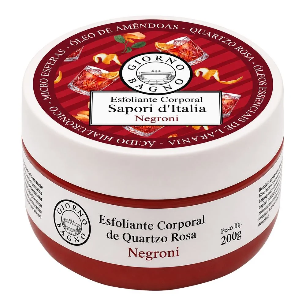 Esfoliante Corporal Giorno Bagno Sapori d'Italia Negroni 200g