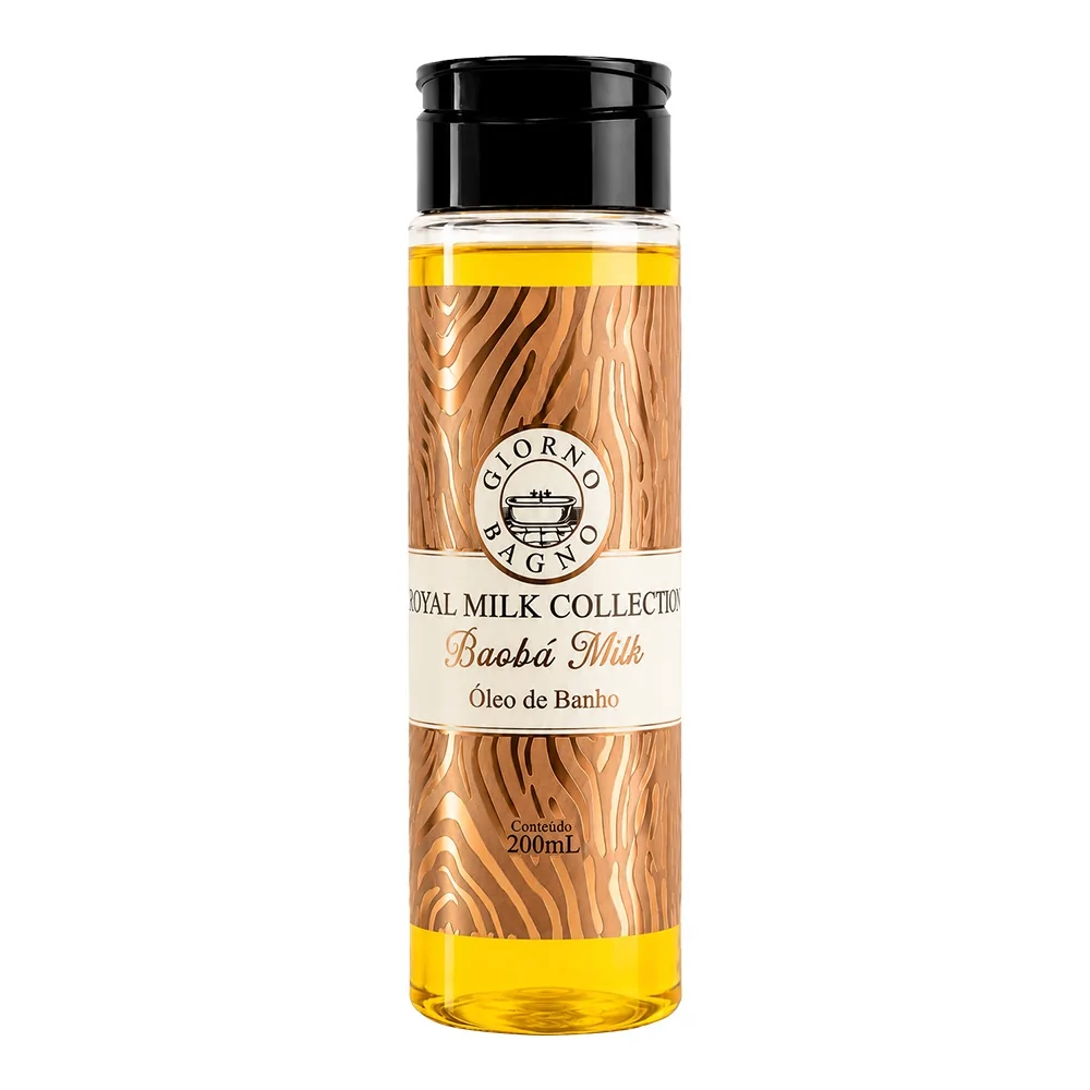 Óleo de Banho Giorno Bagno Baobá Milk 200ml