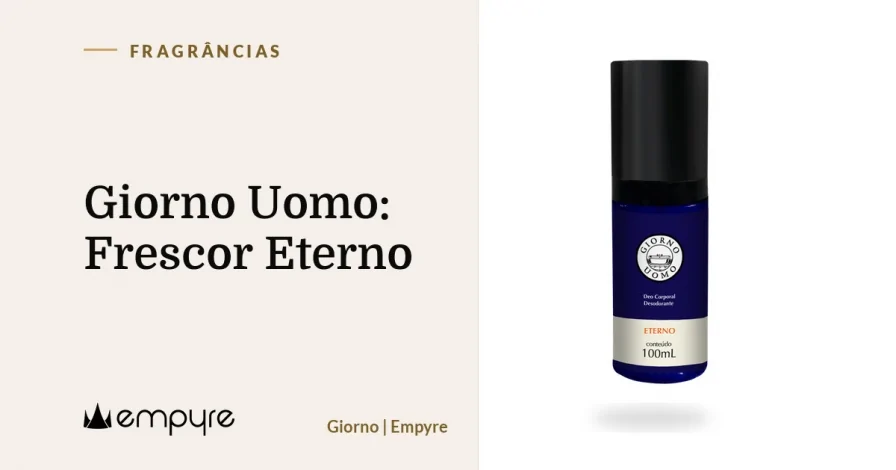 Giorno Uomo: Frescor Eterno