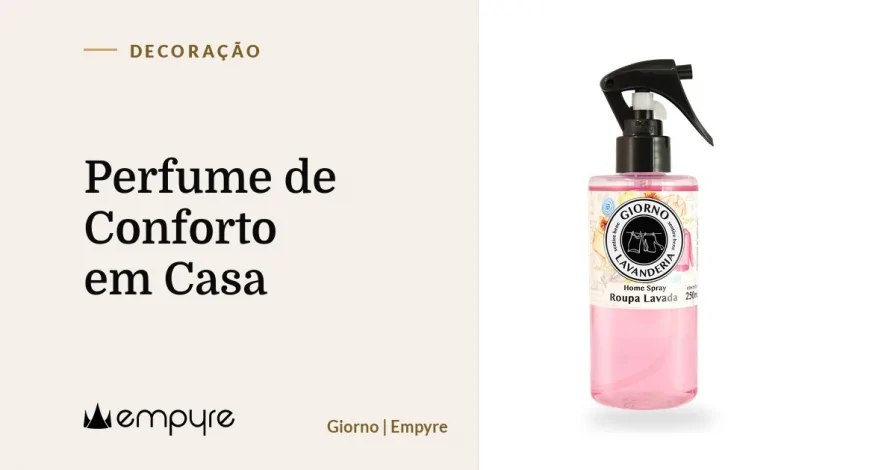 Perfume de Conforto em Casa