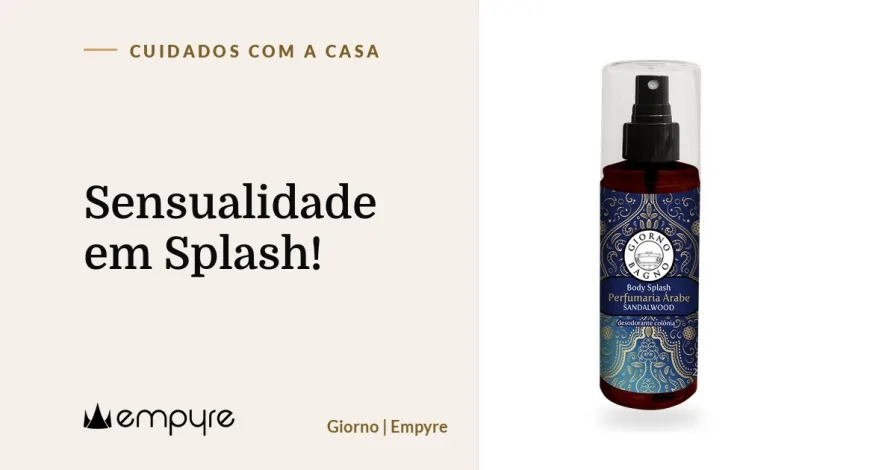 Sensualidade em Splash!
