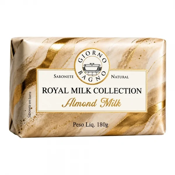 Sabonete em Barra Giorno Bagno Almond Milk 180g