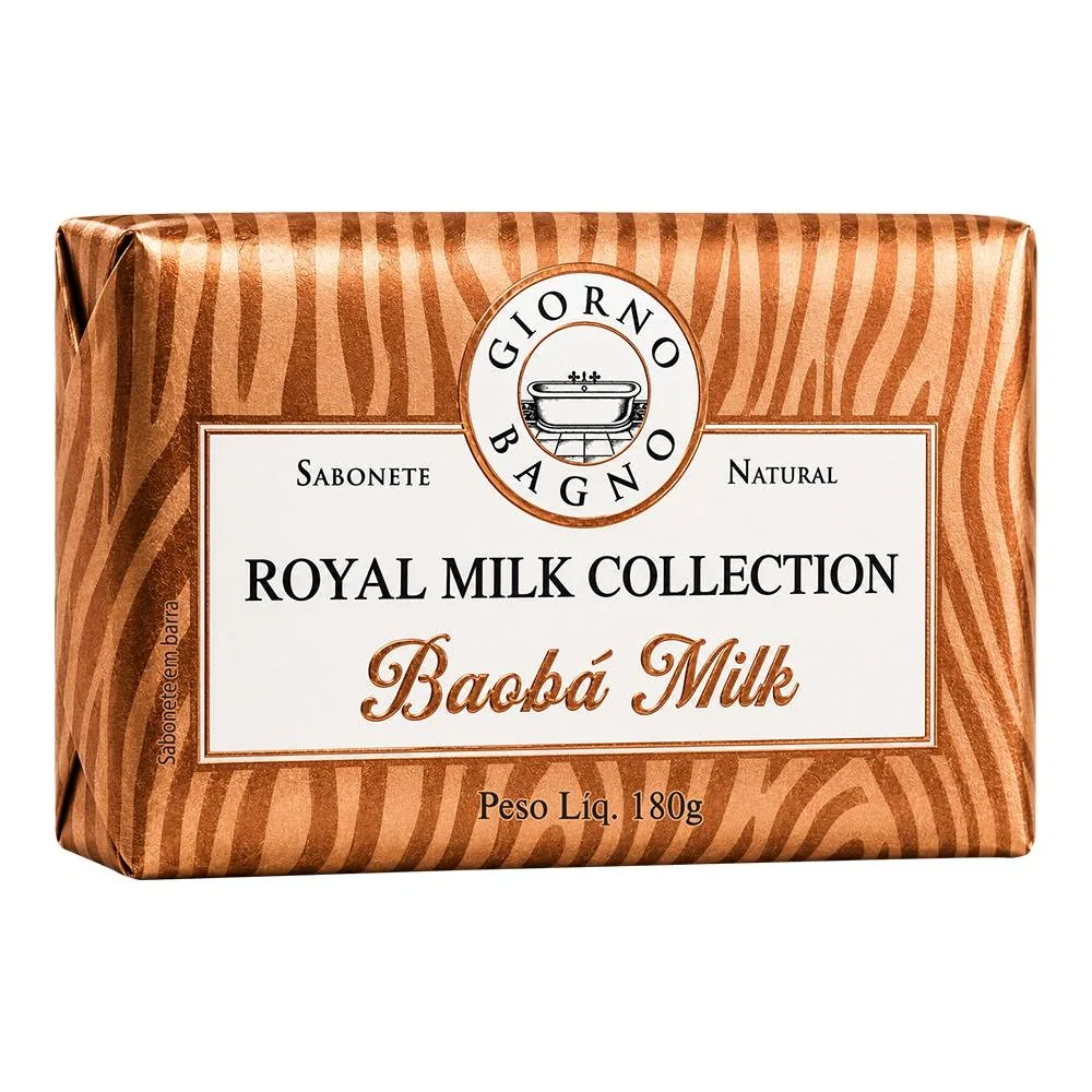 Sabonete em Barra Giorno Bagno Baobá Milk 180g