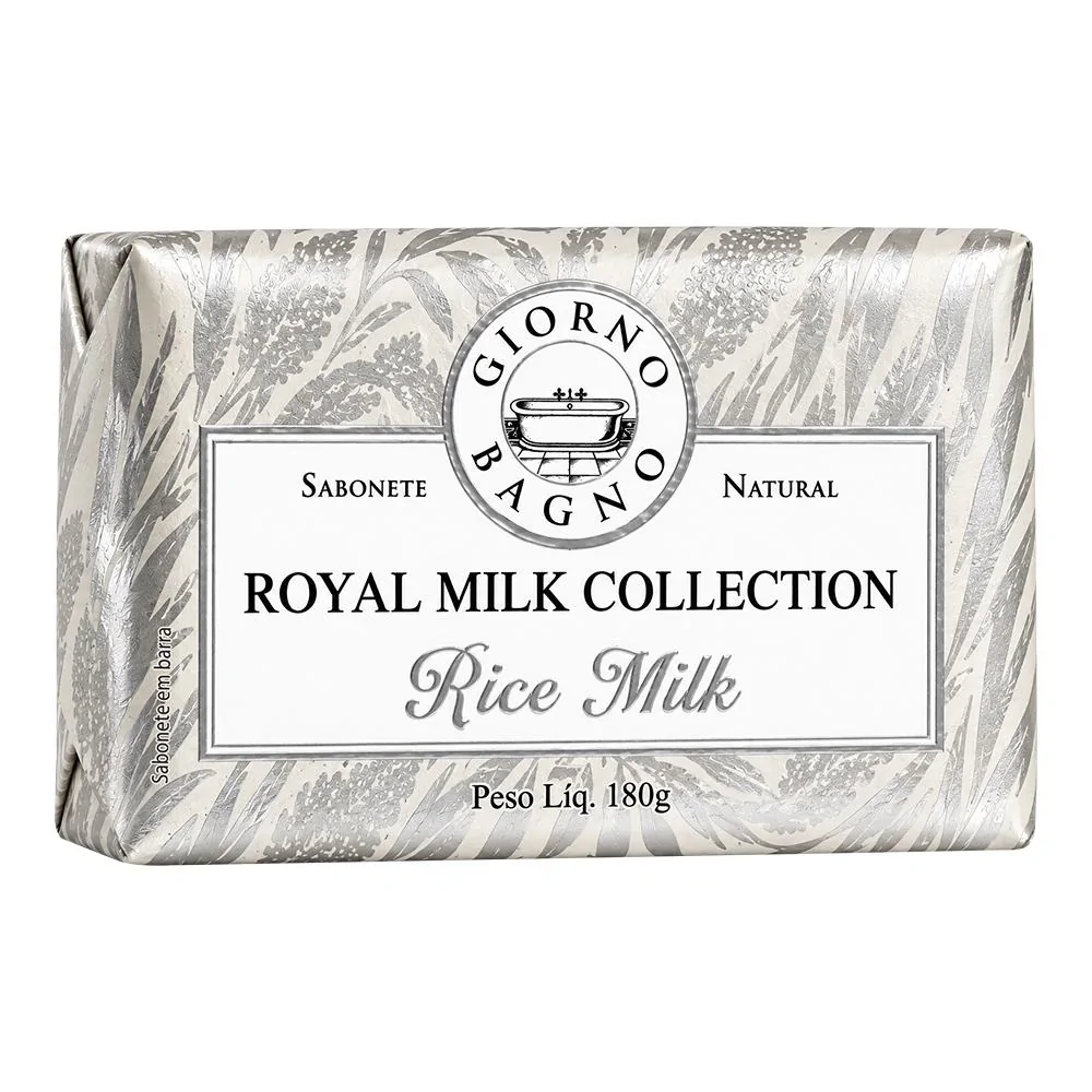 Sabonete em Barra Giorno Bagno Rice Milk 180g