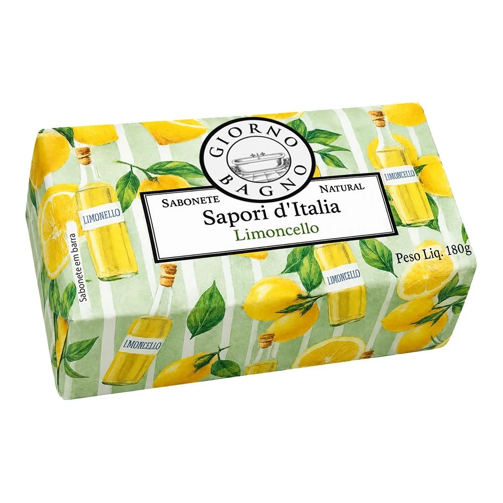 Sabonete em Barra Giorno Bagno Sapori d'Italia Limoncello 180g