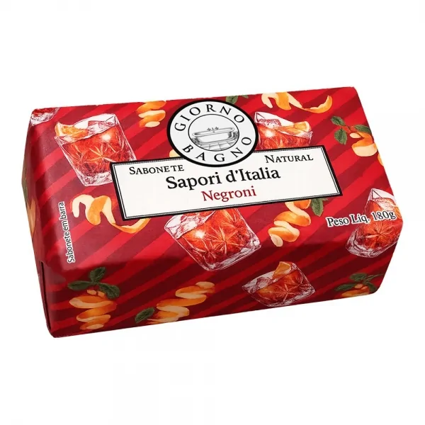 Sabonete em Barra Giorno Bagno Sapori d'Italia Negroni 180g