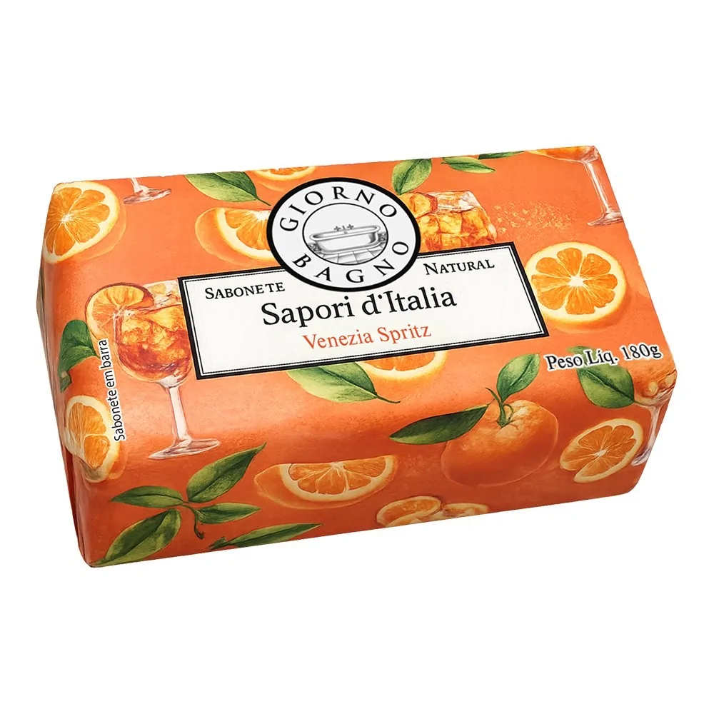 Sabonete em Barra Giorno Bagno Sapori d'Italia Venezia Spritz 180g