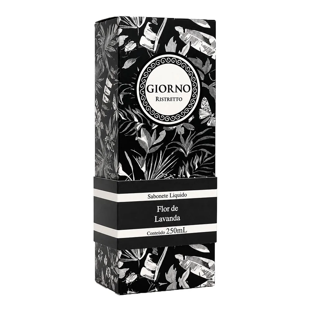 Sabonete Líquido Giorno Casa Ristretto Flor de Lavanda 250ml