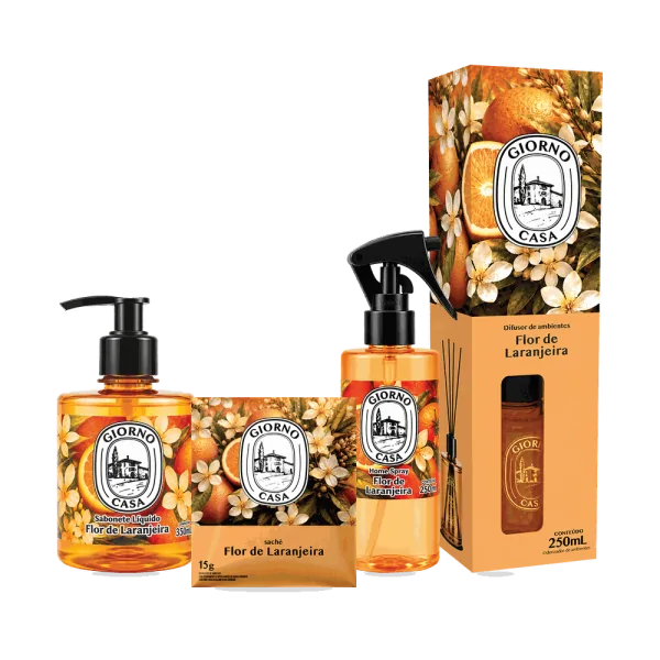 Super Kit Giorno Casa Flor de Laranjeira